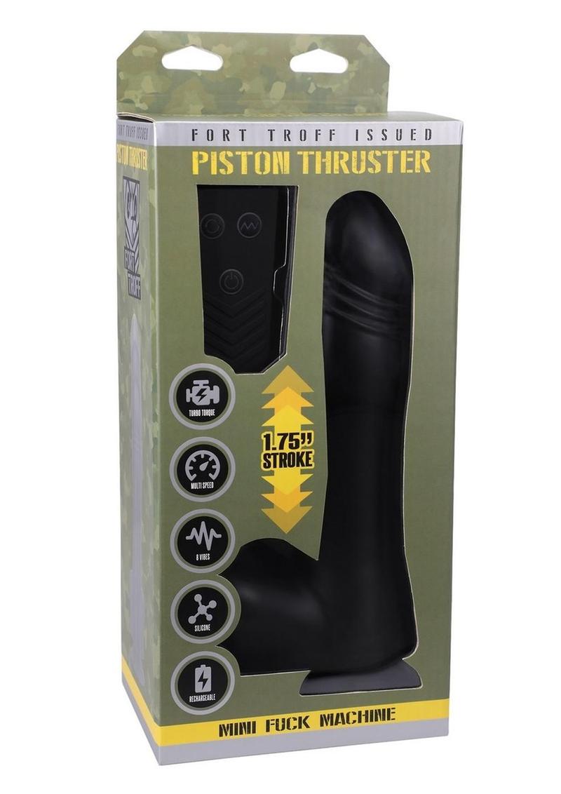Fort Troff Issued Piston Thruster Rechargeable Silicone Mini Fuck Machine