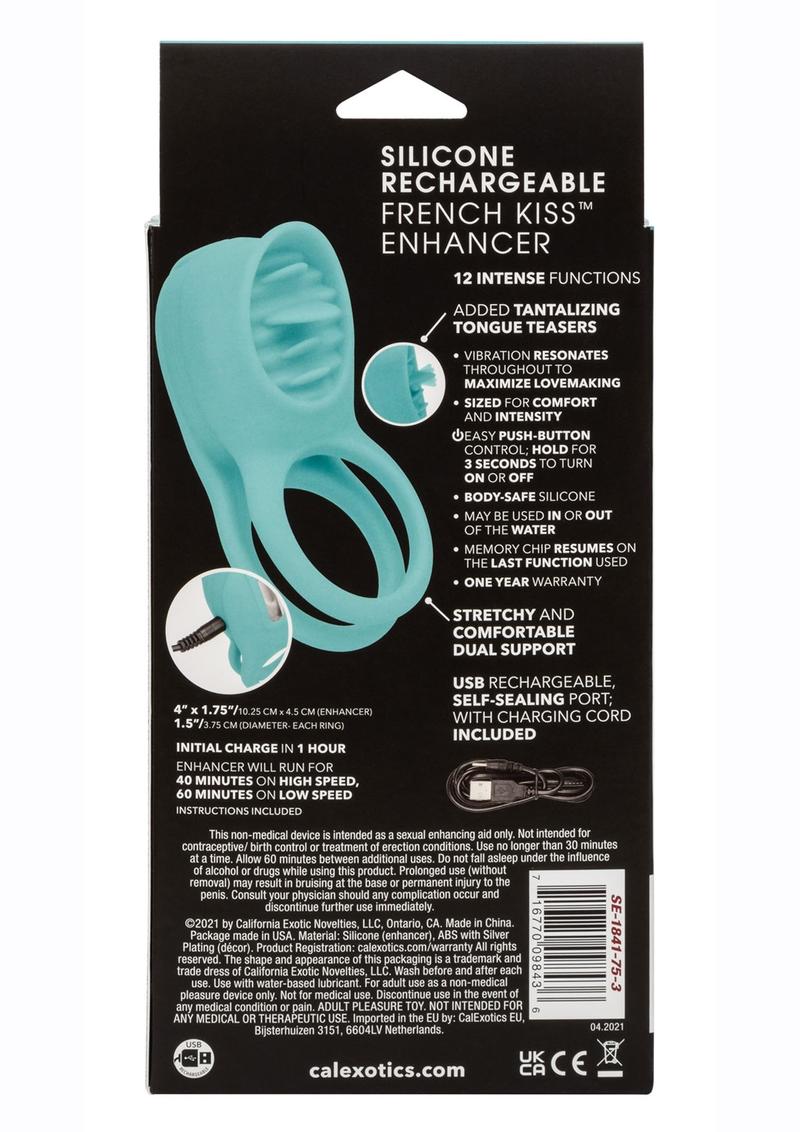 CalExotics Silicone Rechargeable French Kiss Enhancer