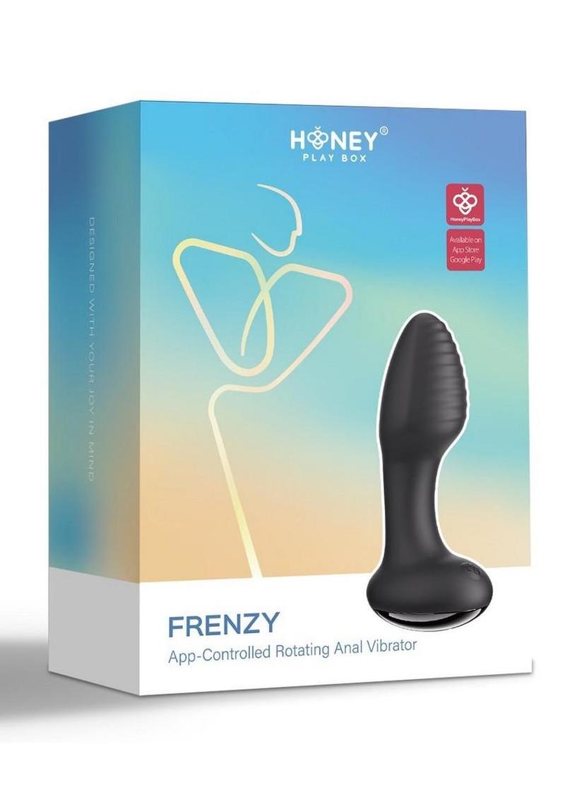 Frenzy App-Control Rotating Rechargeable Butt Plug