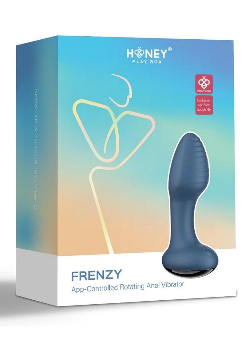 Frenzy App-Control Rotating Rechargeable Butt Plug