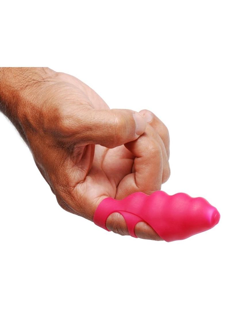 Frisky Ripples Bang'her Vibe Textured Finger Massager