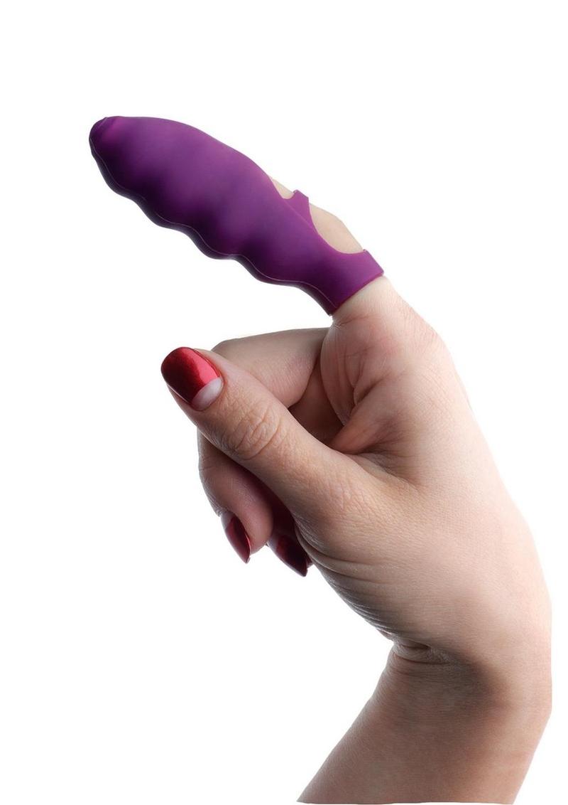 Frisky Ripples Bang'her Vibe Textured Finger Massager