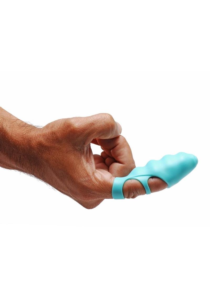 Frisky Ripples Bang'her Vibe Textured Finger Massager