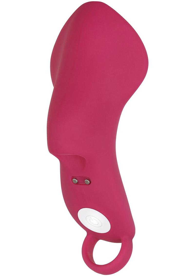 Frisky Fingers Silicone Sleeve with Vibrating Bullet