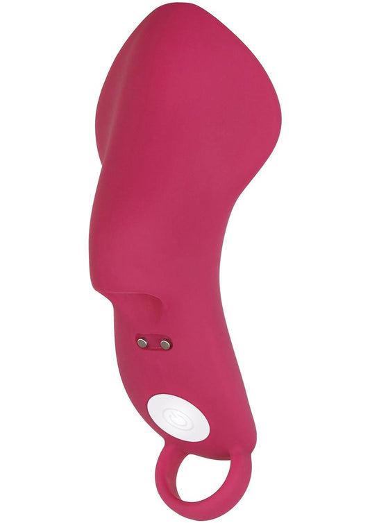 Frisky Fingers Silicone Sleeve with Vibrating Bullet