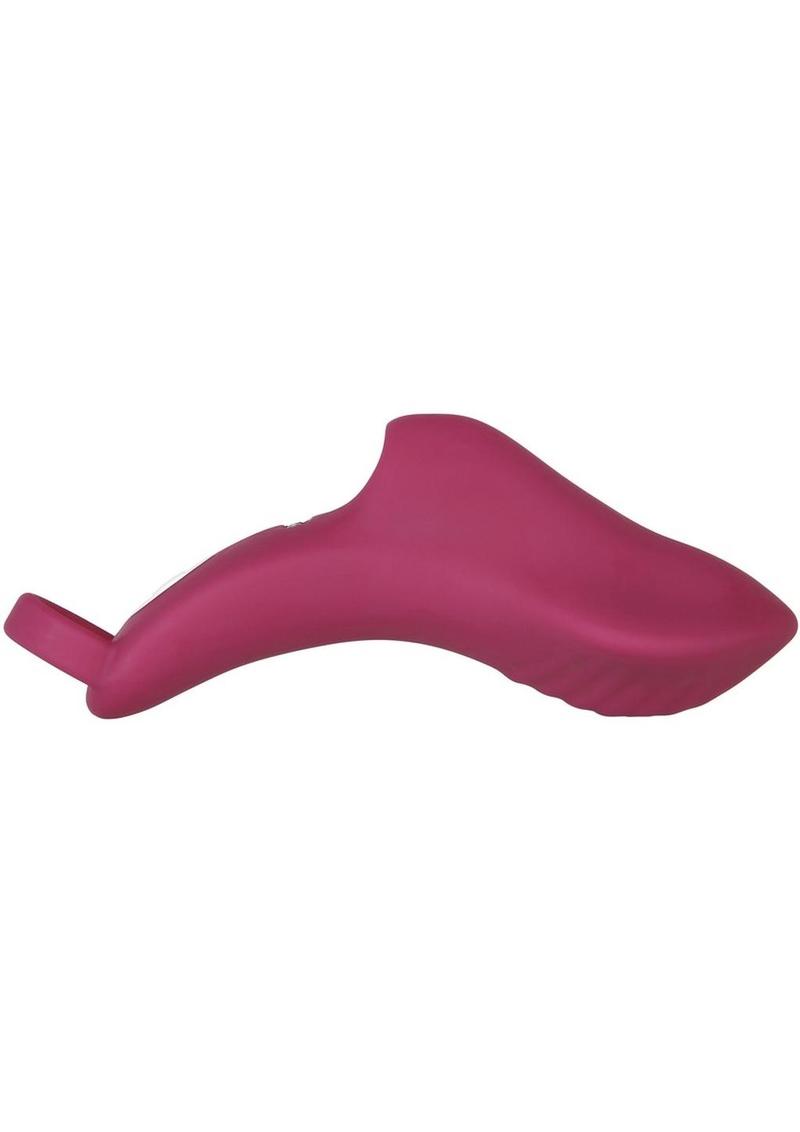 Frisky Fingers Silicone Sleeve with Vibrating Bullet