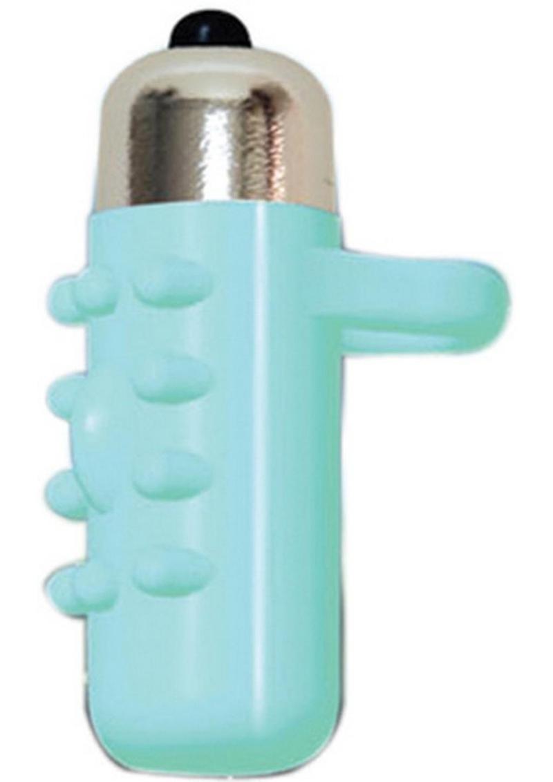 Night Teaser Silicone Finger Sleeve with Vibrating Bullet