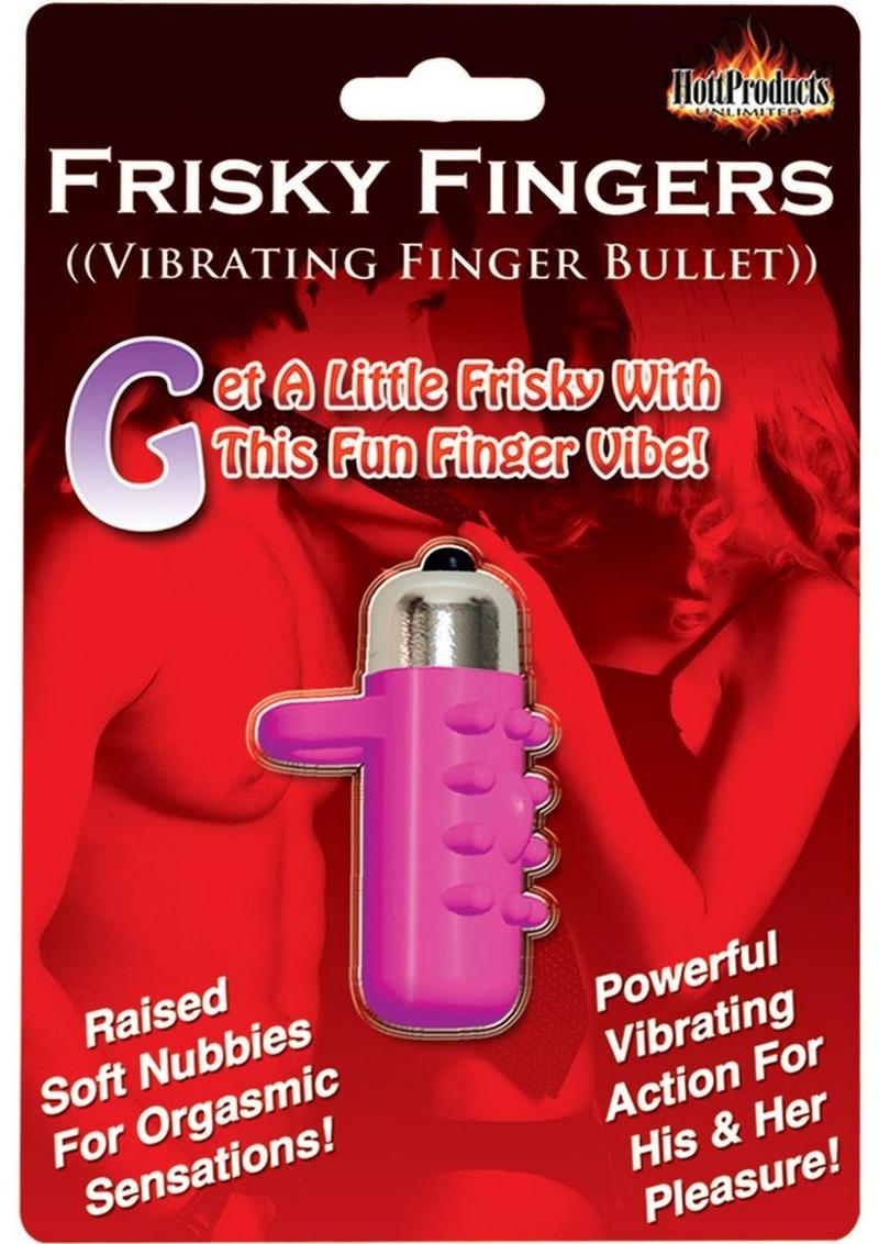 Frisky Fingers  Sleeve With Vibrating Bullet