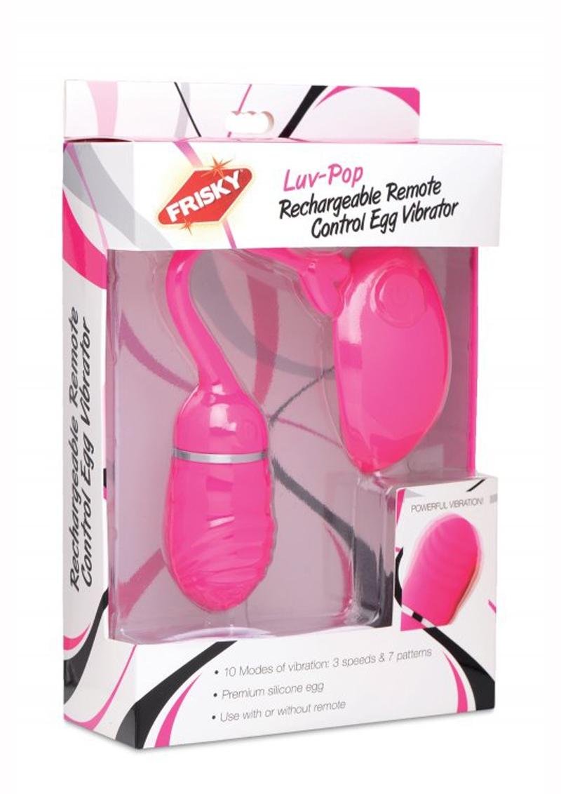 Frisky Luv-Pop Rechargeable Remote Control Egg Vibrators