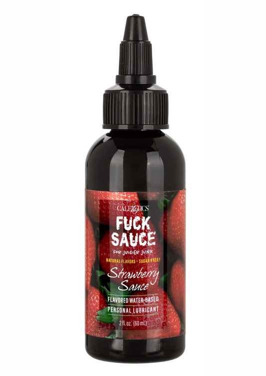 CalExotics Fuck Sauce Strawberry Personal Lubricant
