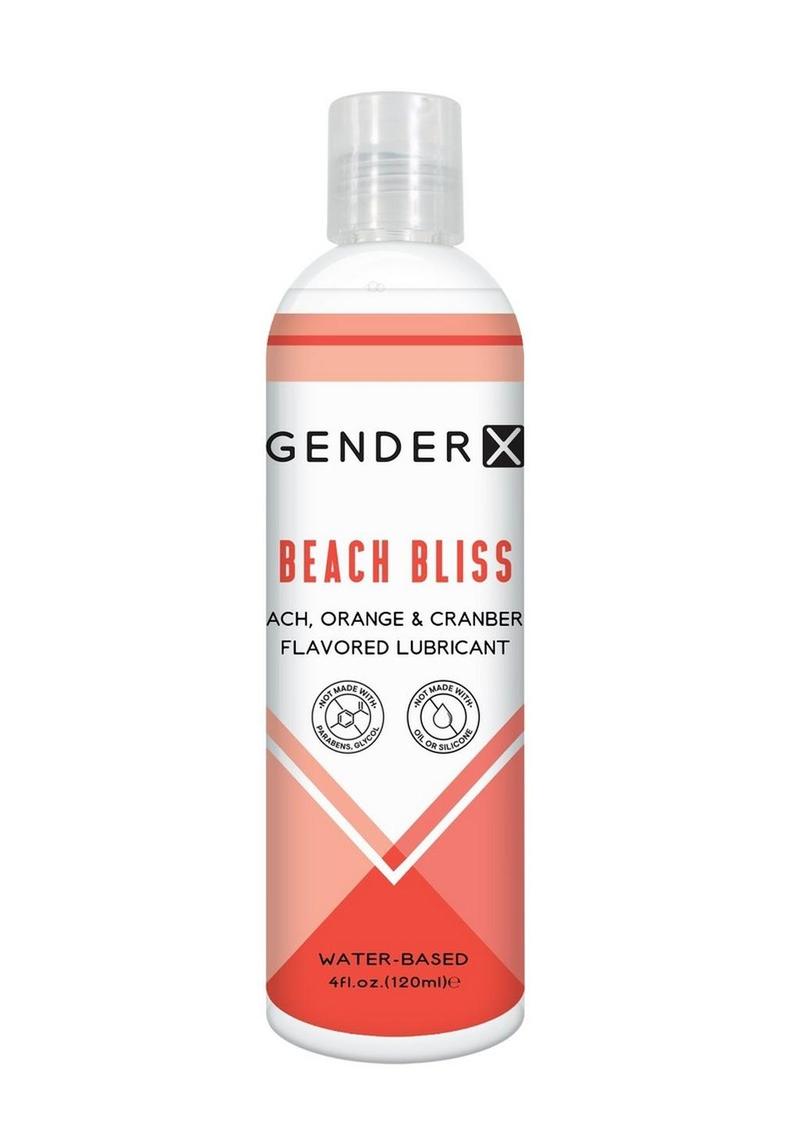 GenderX Beach Bliss Peach Orange And Cranberry Flavored Lube