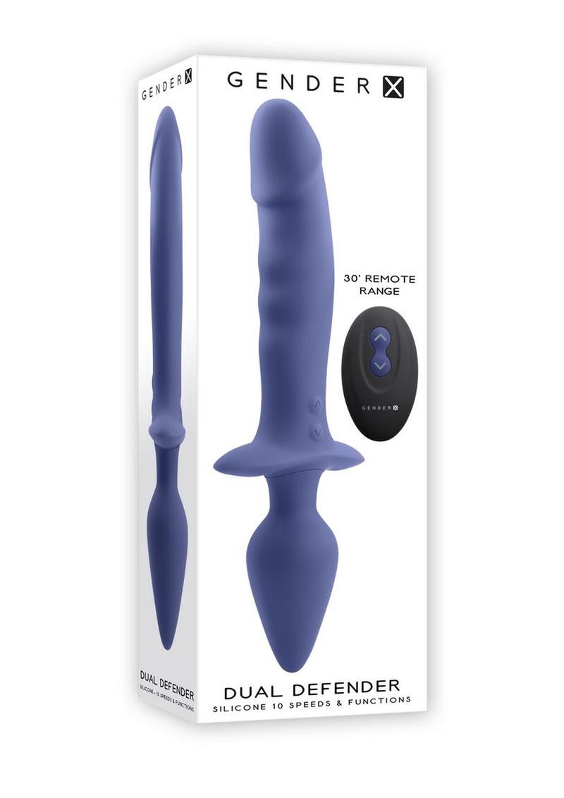 Gender X Dual Defender Rechargeable Dual Vibrator Probe