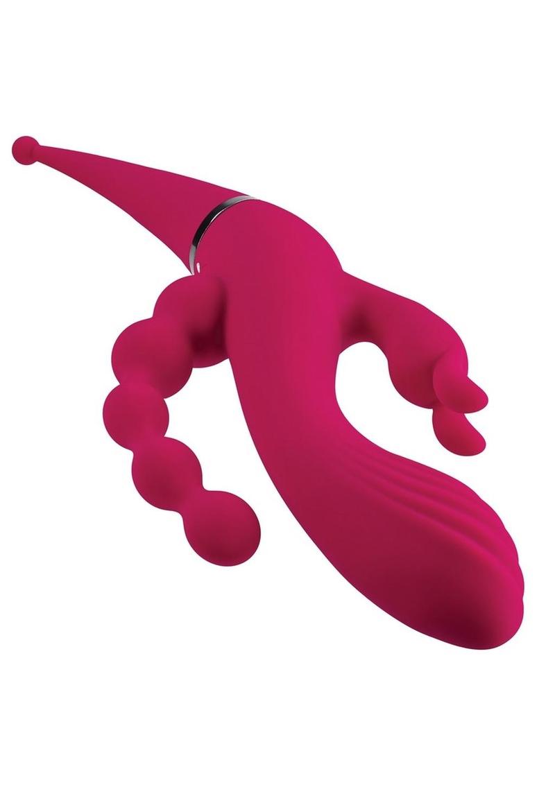 Gender X Four by Four Silicone Quad-Stimulating Vibrator