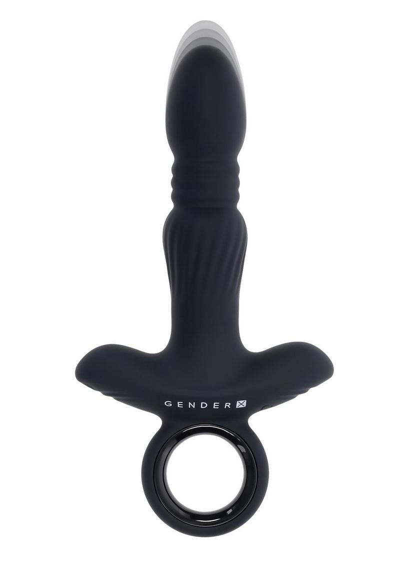 Gender X Slayer Rechargeable Thrusting Anal Vibrator