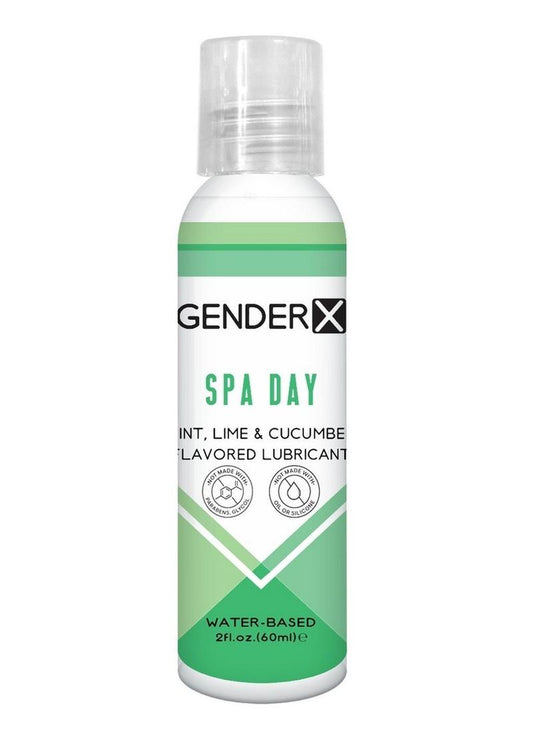GenderX Spa Day Mint Lime And Cucumber Flavored Lubricant