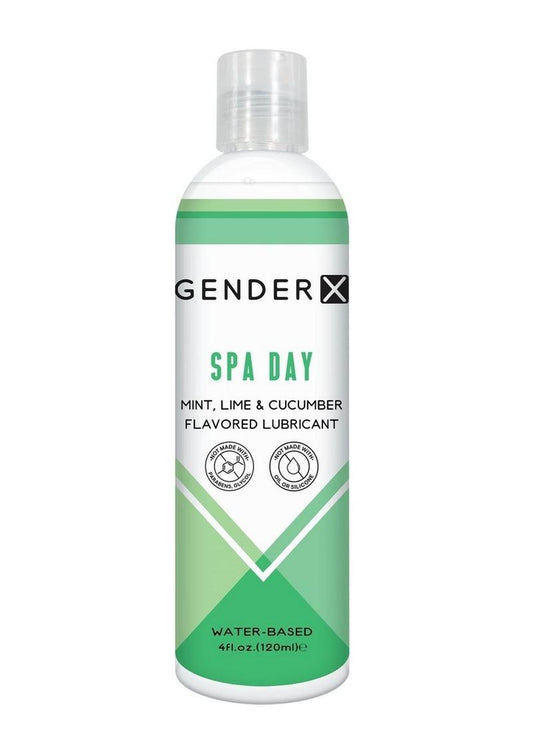 GenderX Spa Day Mint Lime And Cucumber flavors