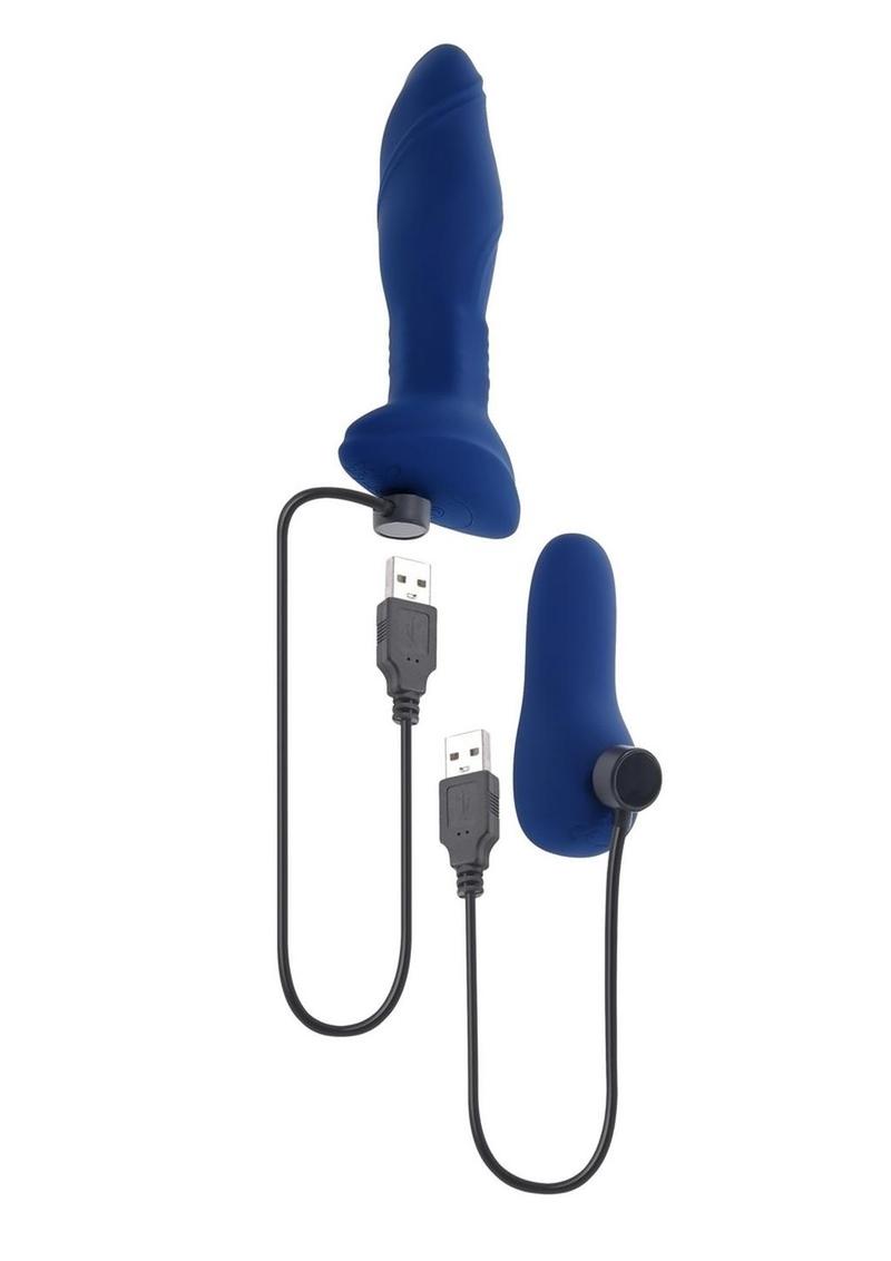 GenderX Sway With Me Rechargeable Silicone Anal Plug with Remote