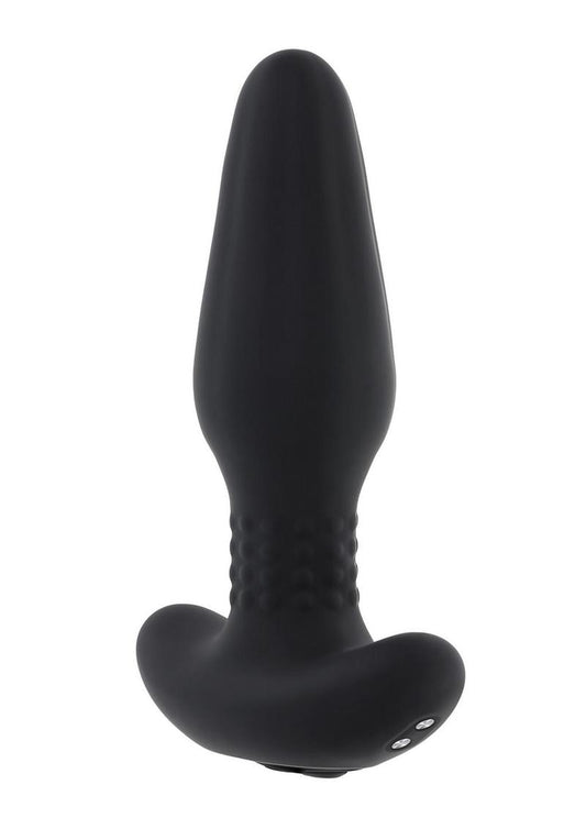 GenderX Teamwork Silicone Anal Plug with Remote