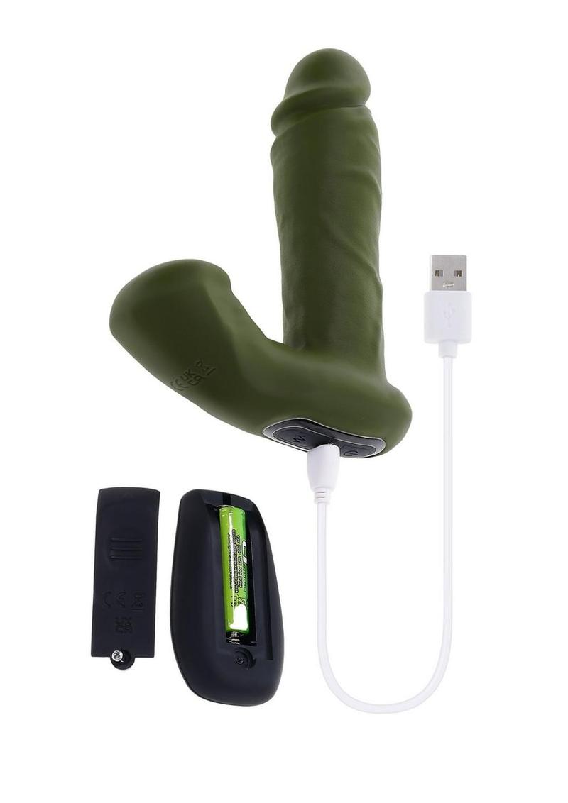 Gender X The Hunk Rechargeable Silicone Vibrating Dildo