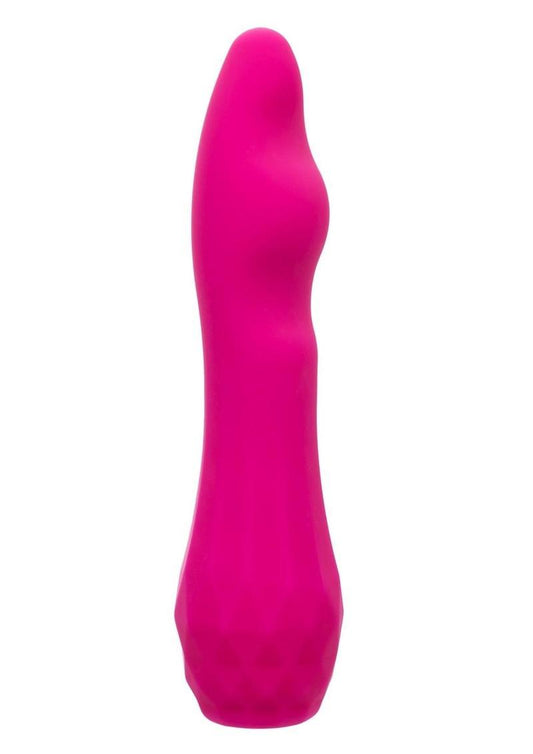 Gia Curved Pleaser Silicone Rechargeable Vibrator