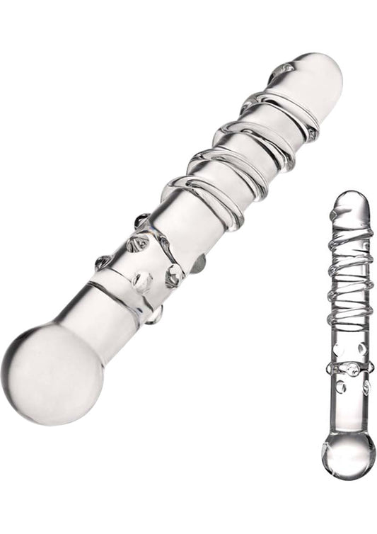 Gläs Callisto Clear Glass Dildo With Handcrafted Pleasure Toy