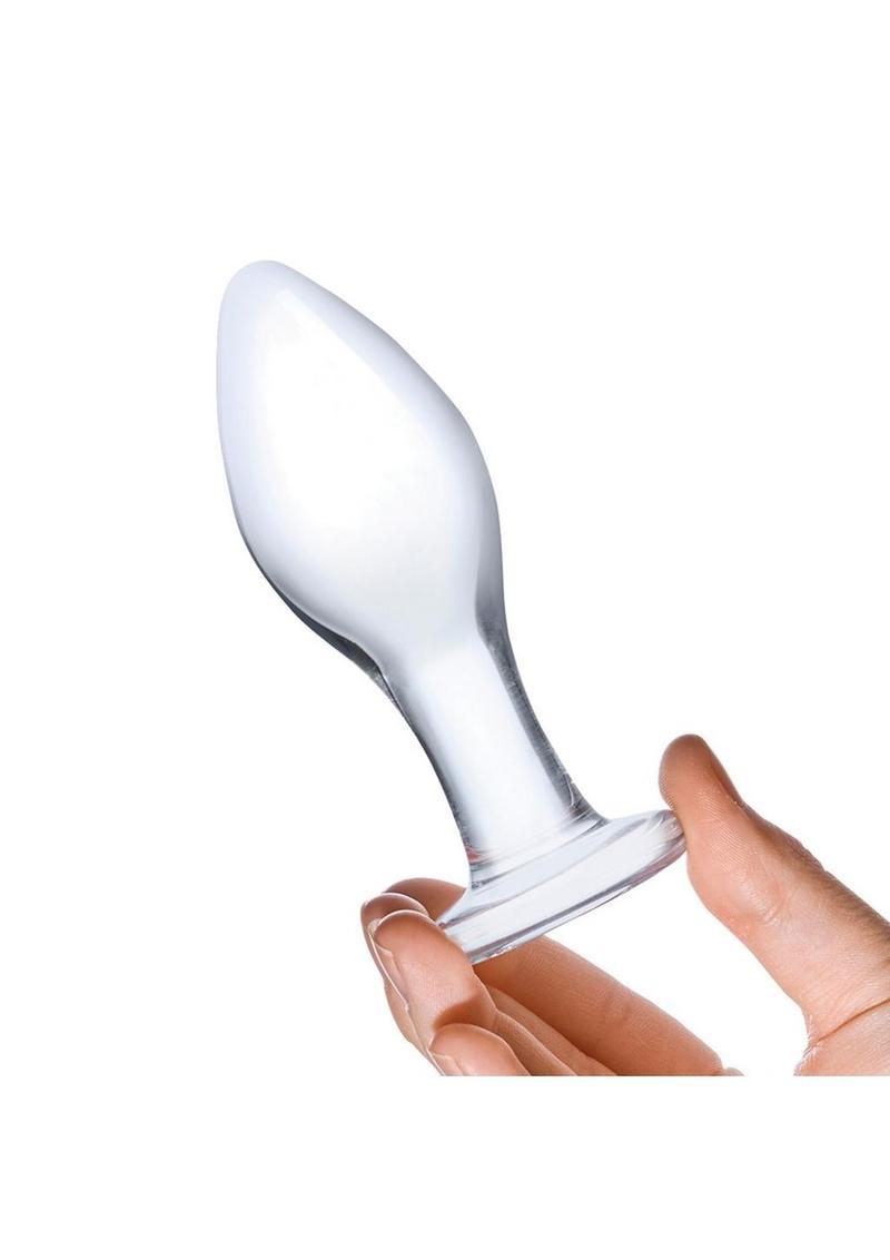 Gläs 4 Inch Classic Blown Glass Butt Plug