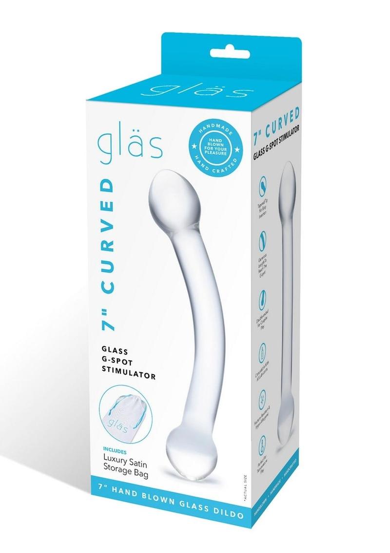 Glas Curved Glass G-Spot Stimulator Dildo