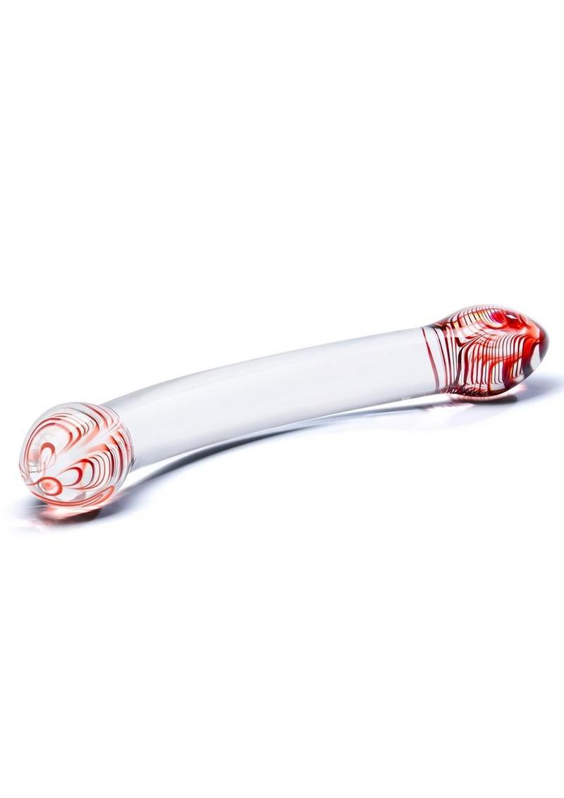 Glas Head Double Dildo With Handcrafted Elegance and Versatility