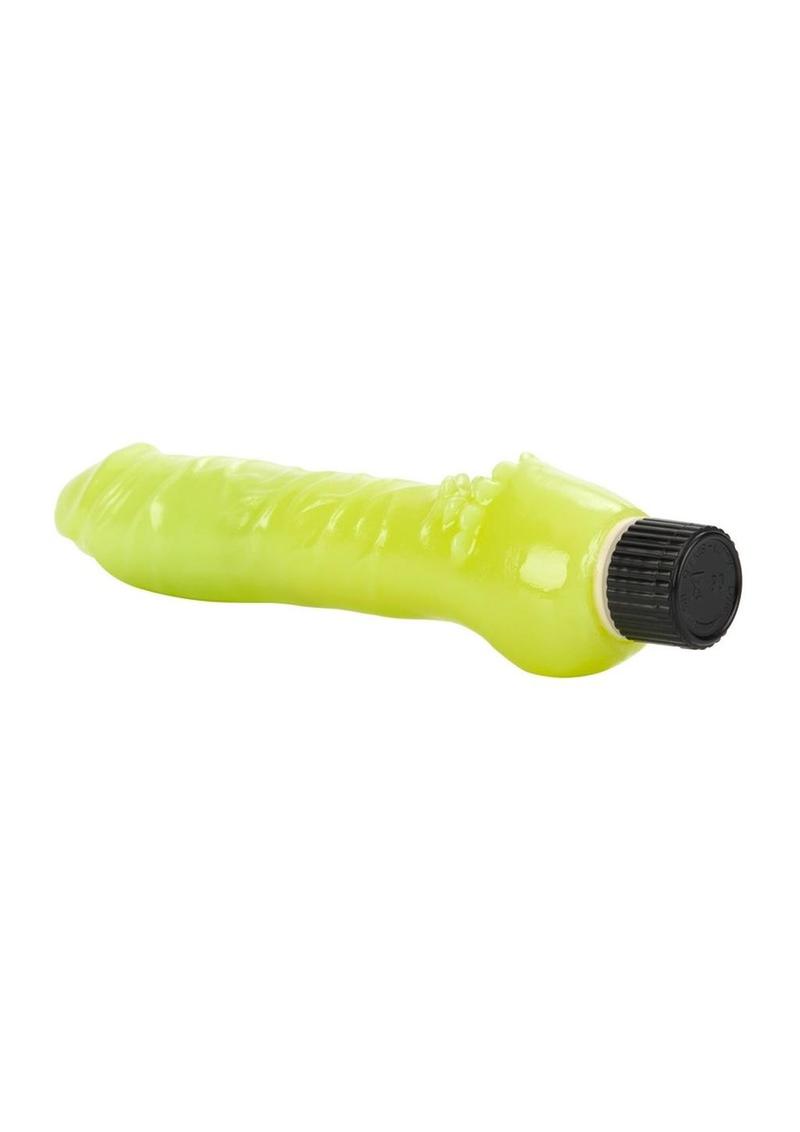 CalExotics Glow-In-The-Dark Jelly Waterproof Multi-Speed Vibrator