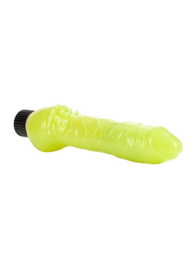CalExotics Glow-In-The-Dark Jelly Waterproof Multi-Speed Vibrator