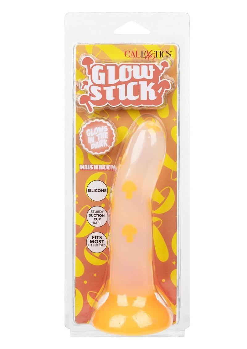 Glow Stick Mushroom Silicone Dildo