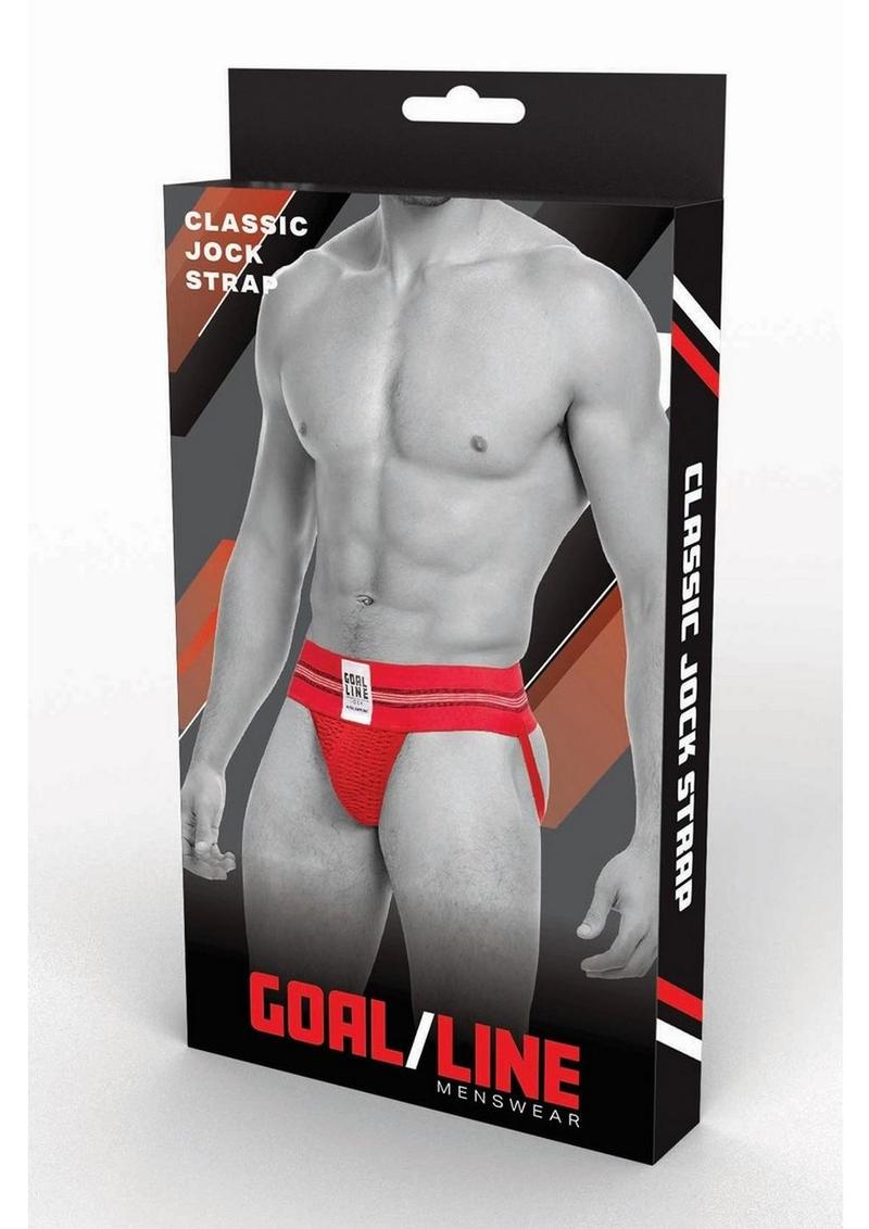Goal Line Classic Jock Strap Athletic Support with Timeless Style