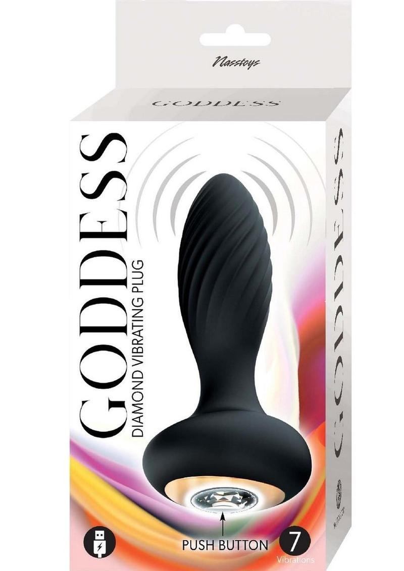 Goddess Diamond Vibrating Rechargeable Plug