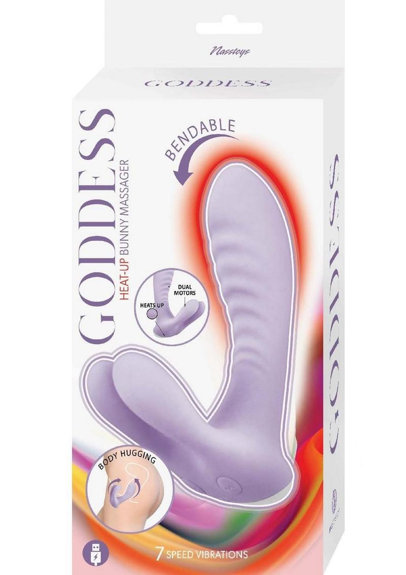 Goddess Heat Up Rechargeable Bunny Massager