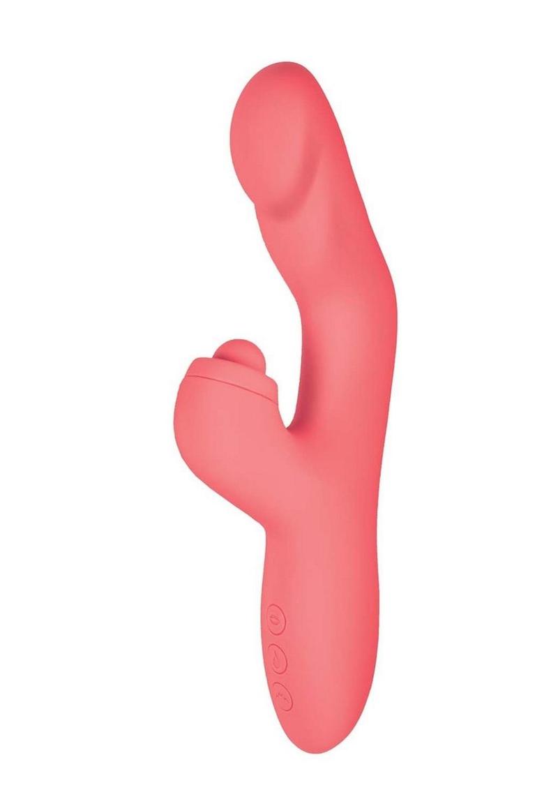 Goddess Heat-Up Tapping Rabbit Vibrator