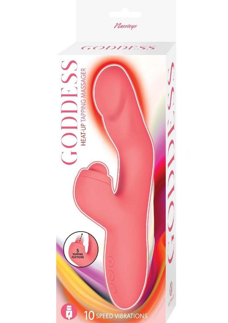 Goddess Heat-Up Tapping Rabbit Vibrator