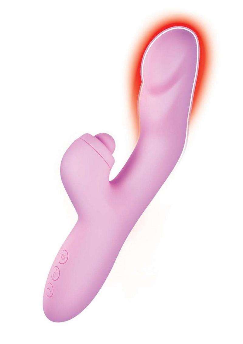 Goddess Heat-Up Tapping Rabbit Vibrator