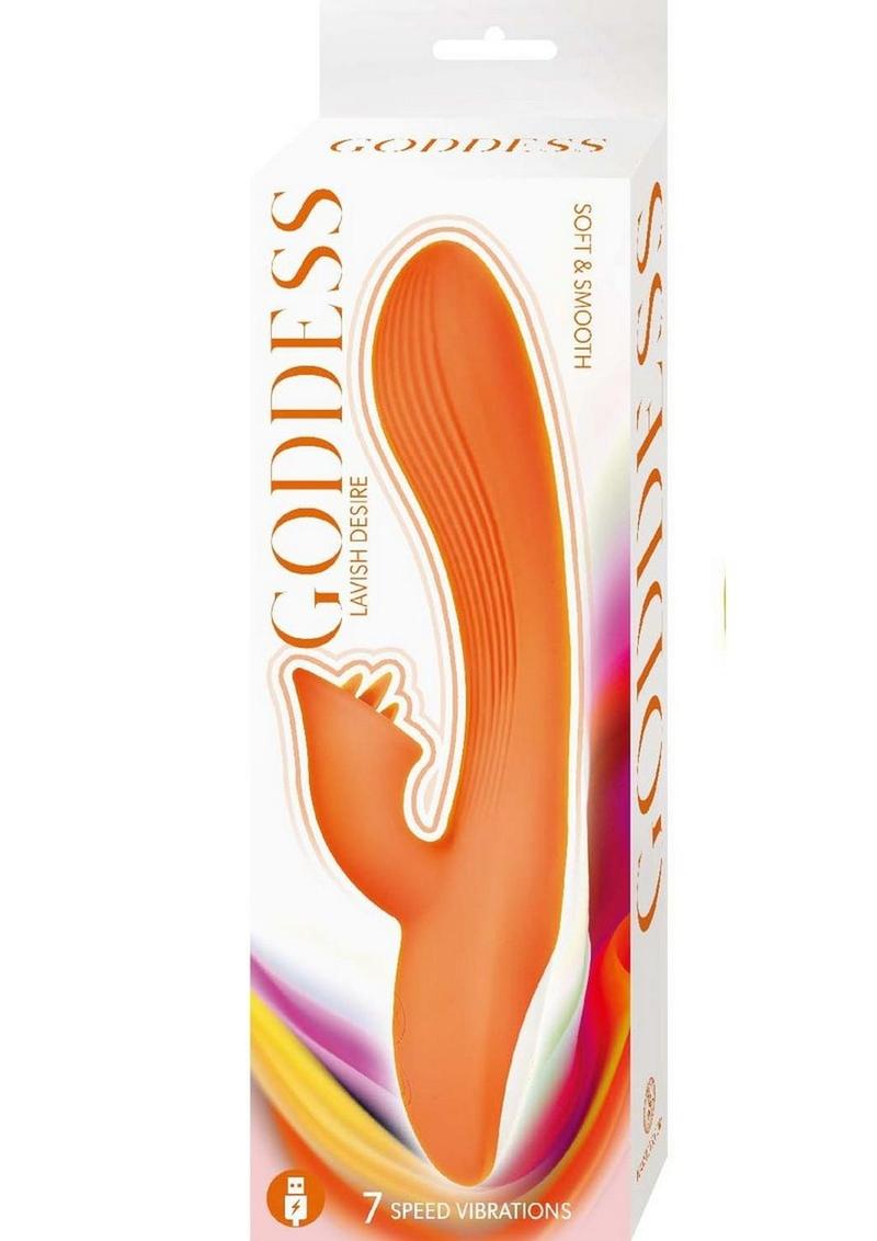 Goddess Lavish Desire Rechargeable Dual-Stimulation Vibrator