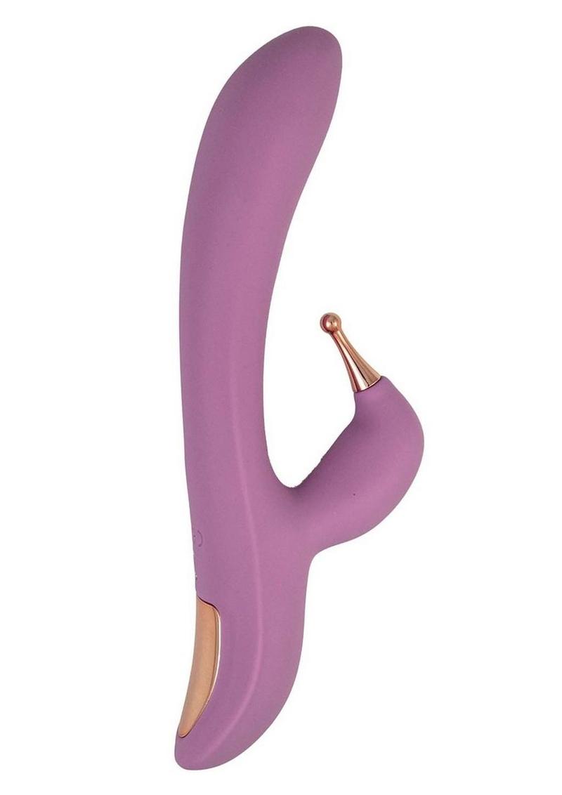 Goddess Tri-Tip Rechargeable Silicone Rabbit Vibrator