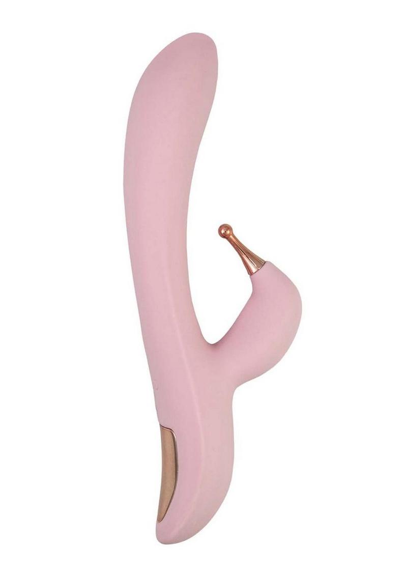 Goddess Tri-Tip Rechargeable Silicone Rabbit Vibrator