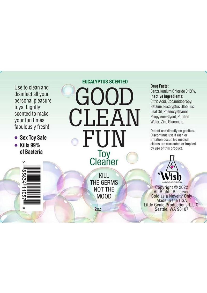 Good Clean Fun Toy Cleaner Eucalyptus Scented