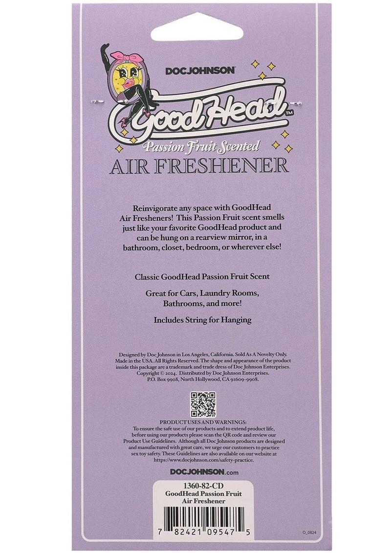 Good Head Air Freshener Passion Fruit Scented