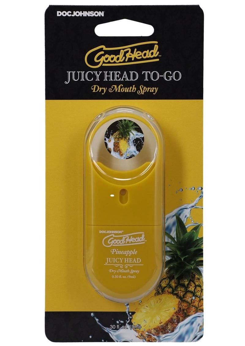 Good Head Juicy Head To Go Dry Mouth Spray Pineapple