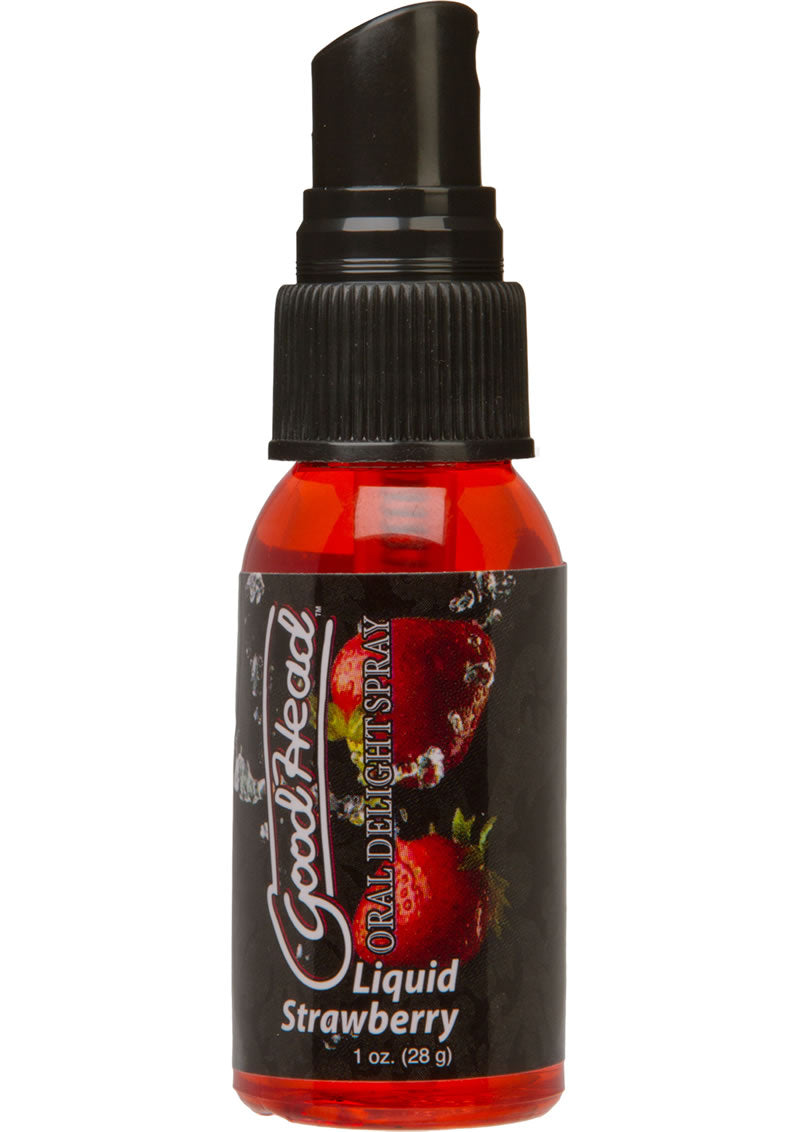 Good Head Oral Delight Spray Liquid Strawberry Flavor