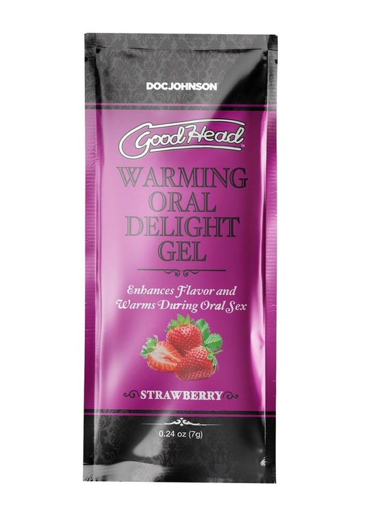 Doc Johnson GoodHead Warming Oral Delight Gel Sachet