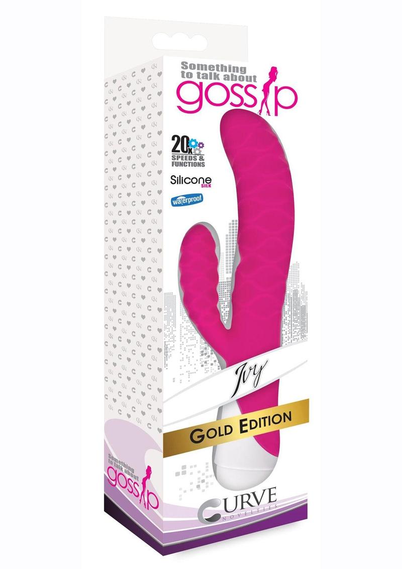 Gossip 20x Wavy Silicone Rabbit Vibrator