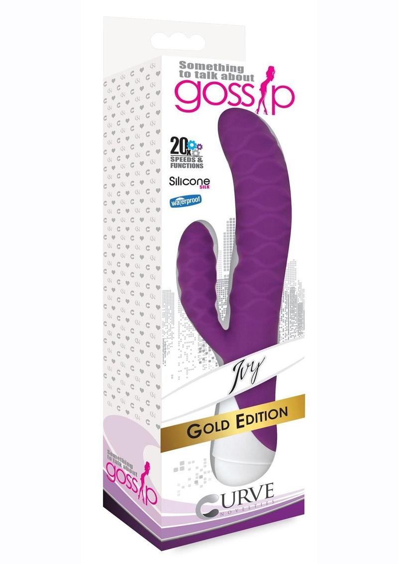 Gossip 20x Wavy Silicone Rabbit Vibrator