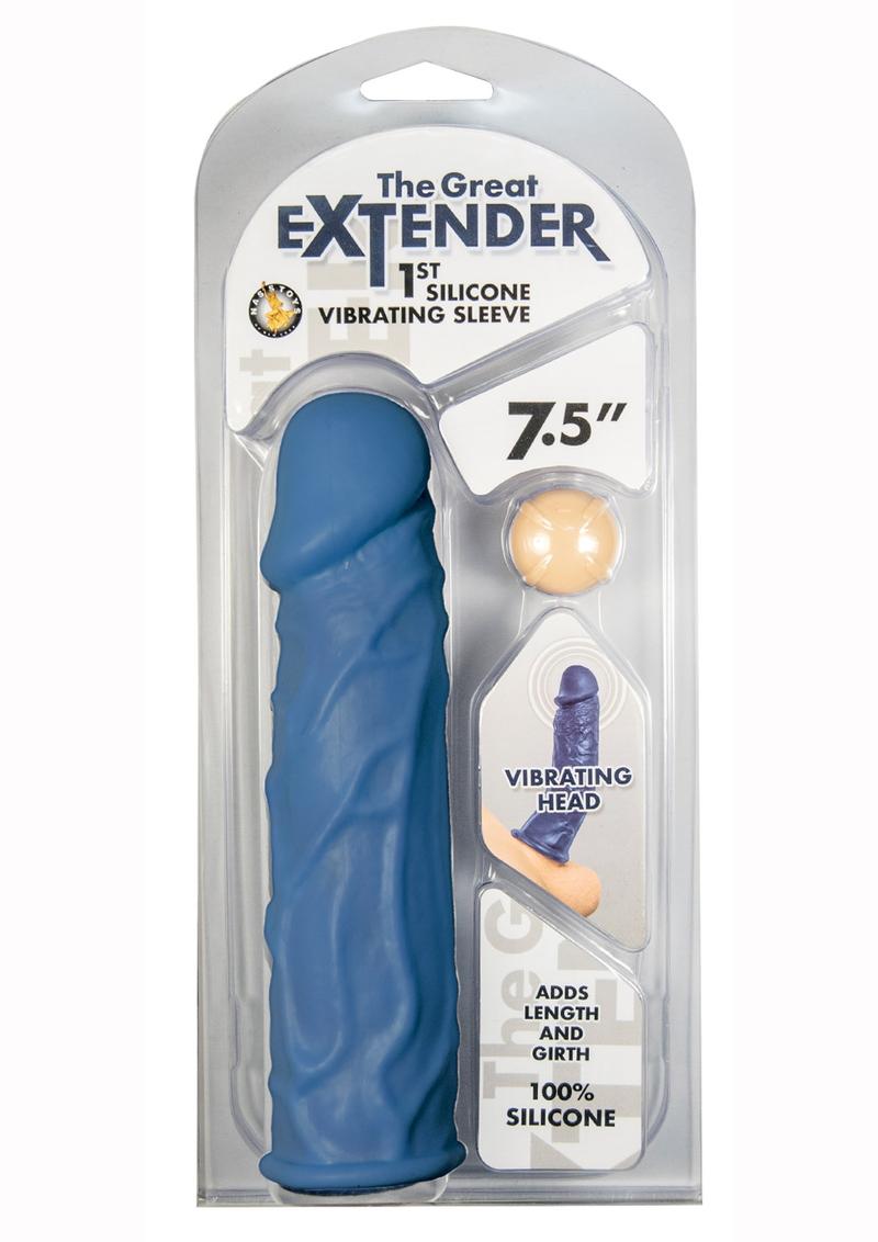 The Great Extender 1st Silicone Vibrating Sleeve