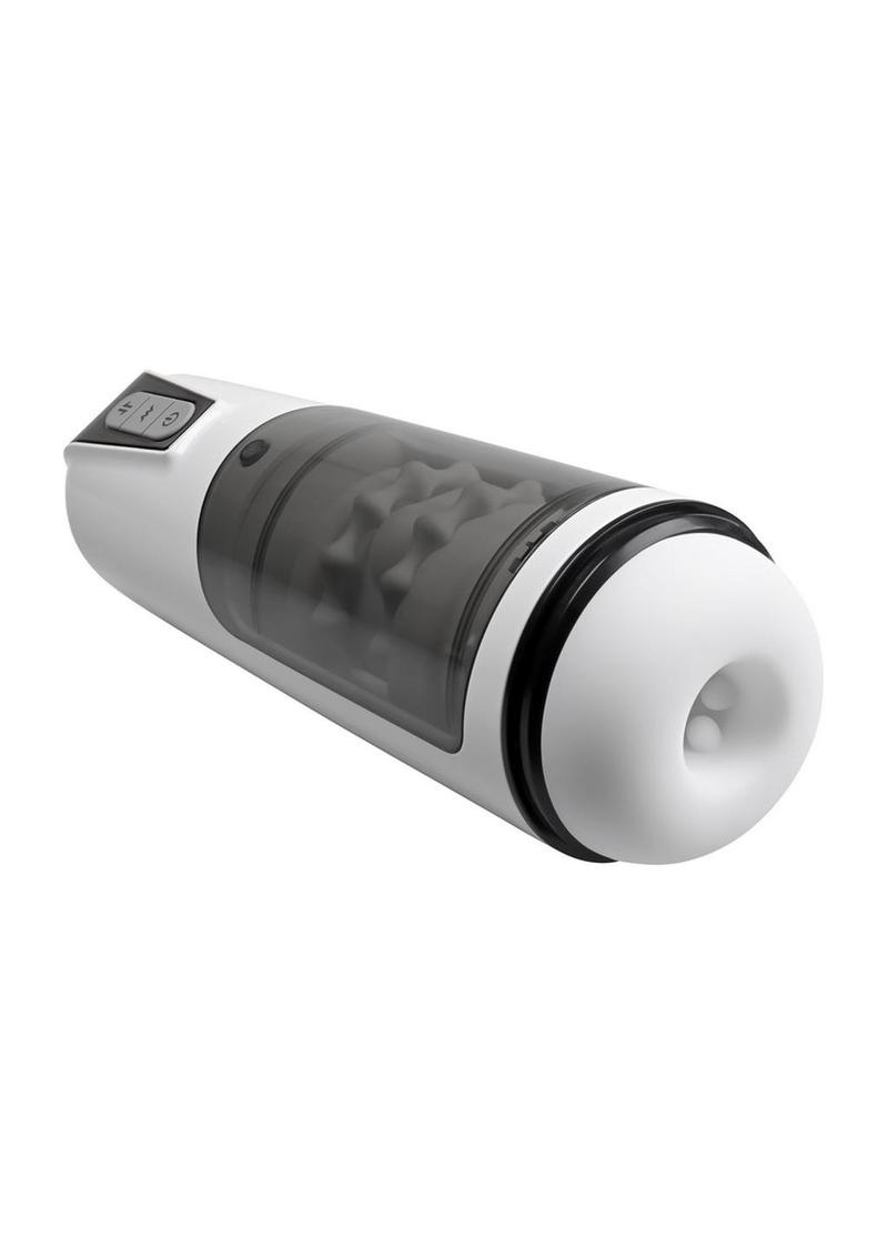 GenderX Get Your Stroke On Rechargeable Silicone Thrusting Stroker