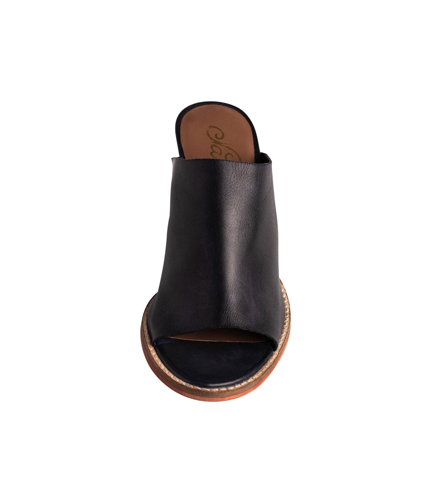 Sandale à talons Hallie en noir